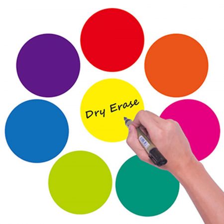 Dry Erase Dot Stickers